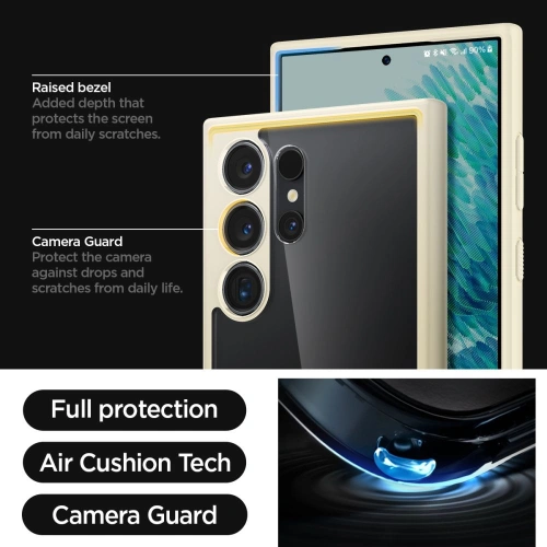 Etui Spigen Ultra Hybrid Samsung Galaxy S24 Ultra Mute Beige