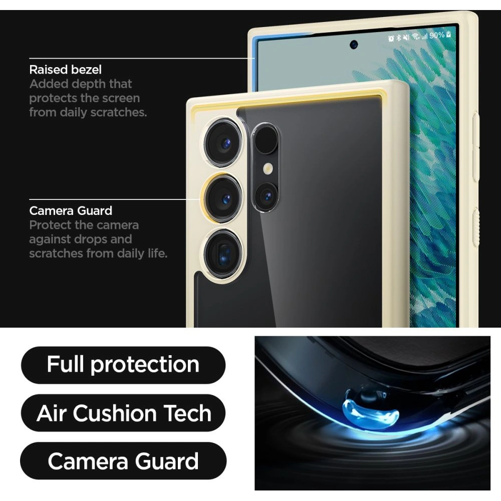 Hurtownia GSM - Case Spigen Ultra Hybrid Samsung Galaxy S24 Ultra Mute Beige - SPN3345 - {ean13} - Hurt