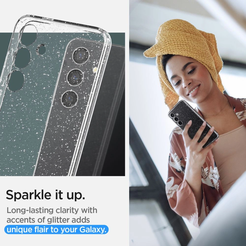Hurtownia GSM - Etui Spigen Liquid Crystal Samsung Galaxy S24+ Plus Glitter Crystal - SPN3346 - {ean13} - Hurt