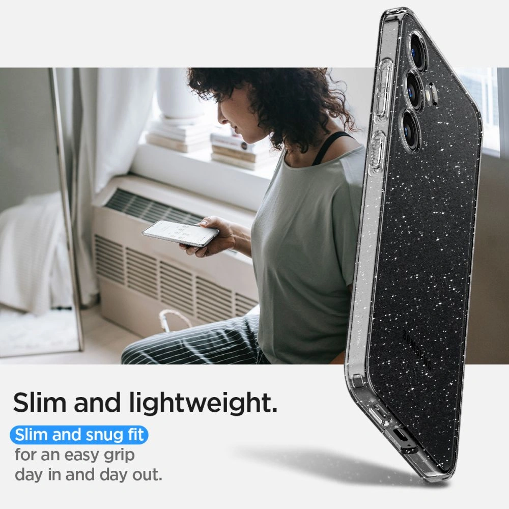 Hurtownia GSM - Case Spigen Liquid Crystal Samsung Galaxy S24+ Plus Glitter Crystal - SPN3346 - {ean13} - Hurt