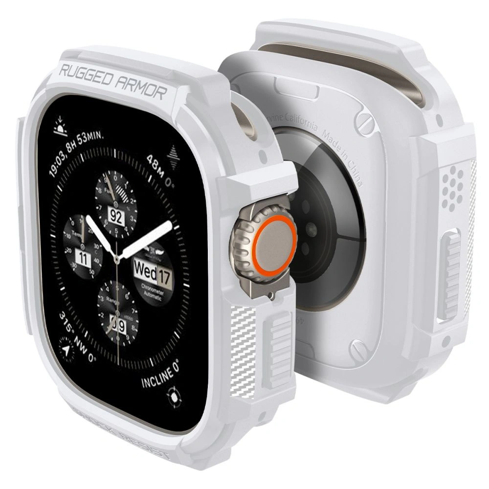 Hurtownia GSM - Etui Spigen Rugged Armor Apple Watch Ultra 1/2 49mm Alb - SPN3347 - {ean13} - Hurt