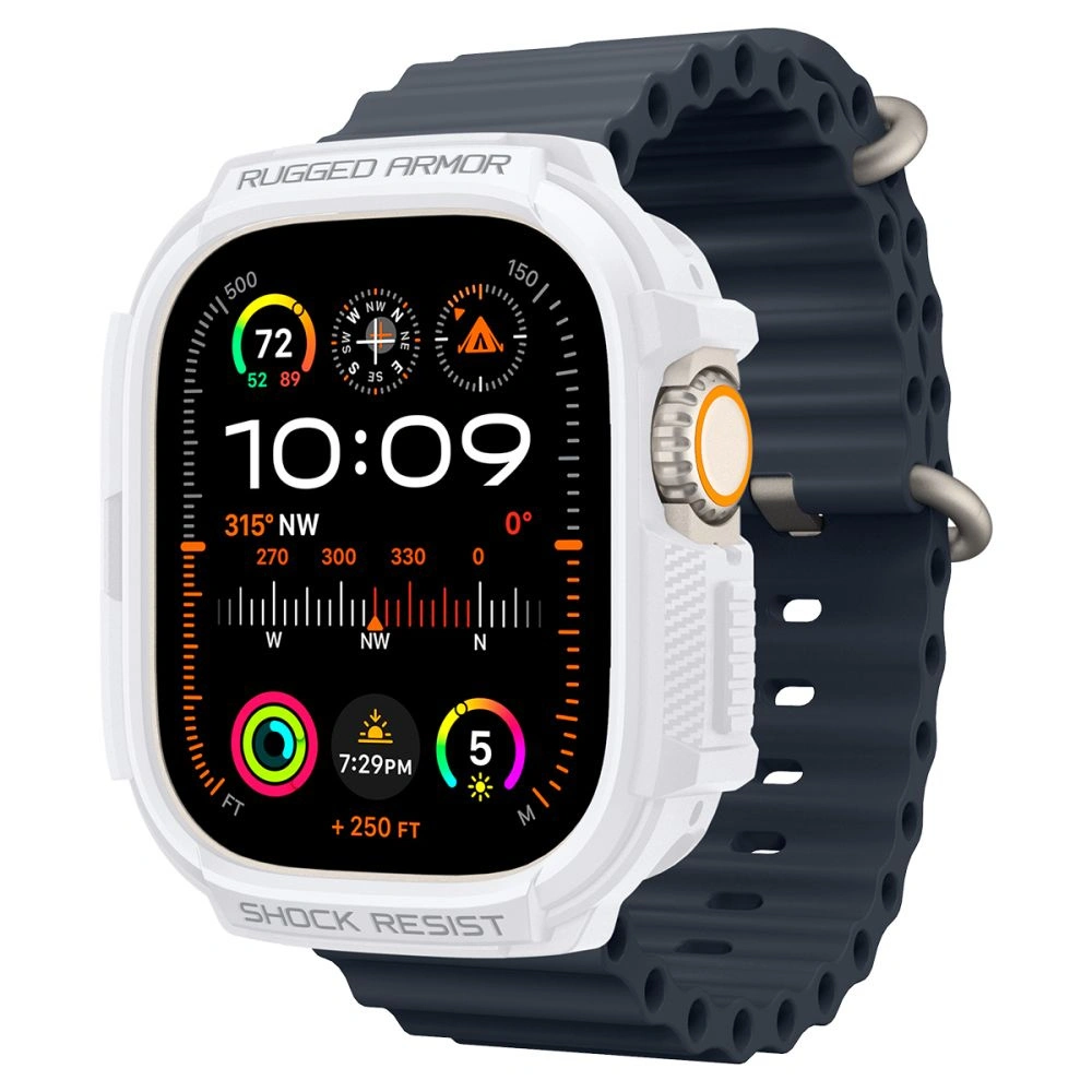 Hurtownia GSM - Etui Spigen Rugged Armor Apple Watch Ultra 1/2 49mm Alb - SPN3347 - {ean13} - Hurt