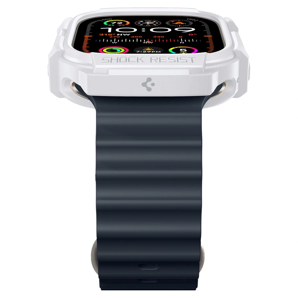 Hurtownia GSM - Etui Spigen Rugged Armor Apple Watch Ultra 1/2 49mm Alb - SPN3347 - {ean13} - Hurt