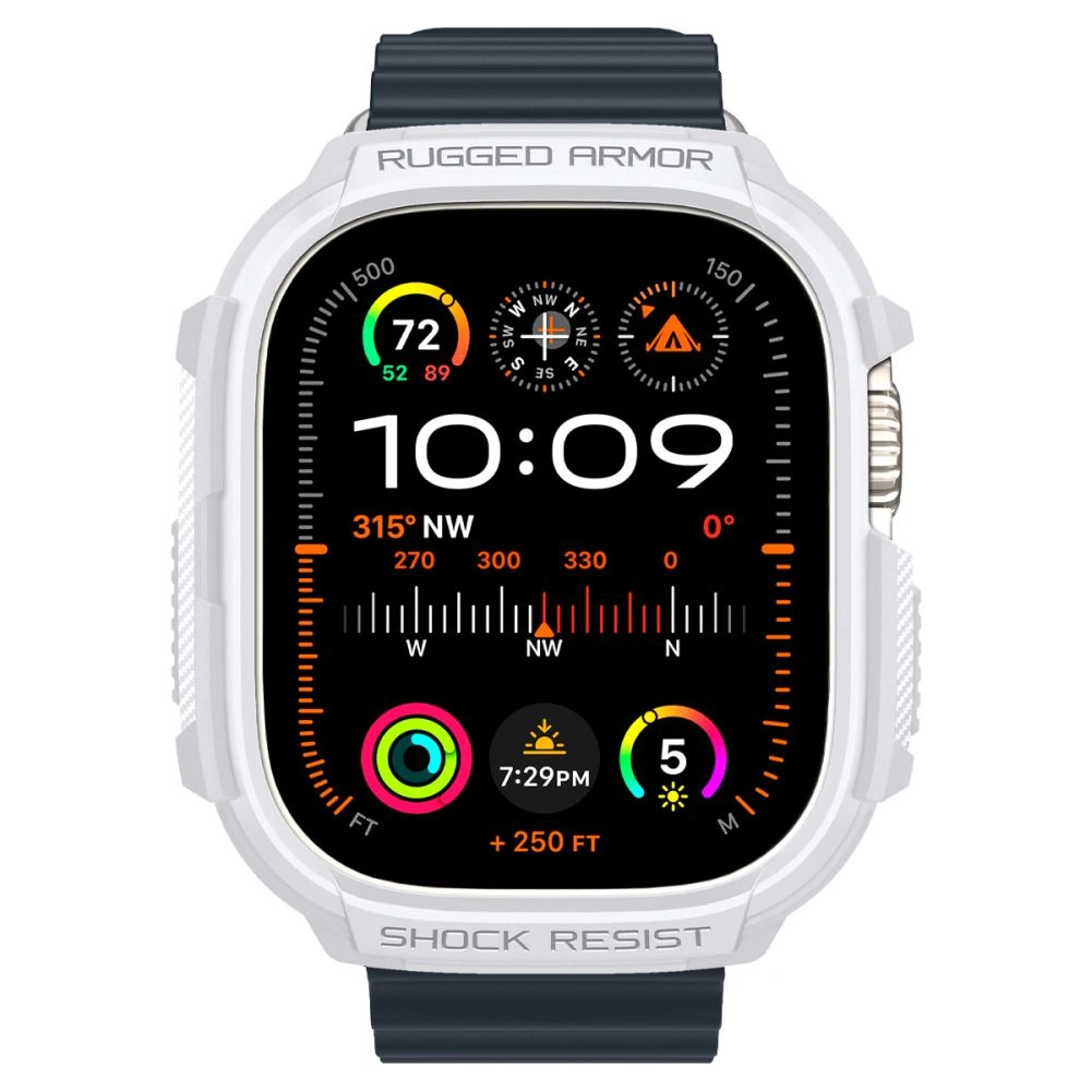 Hurtownia GSM - Etui Spigen Rugged Armor Apple Watch Ultra 1/2 49mm Alb - SPN3347 - {ean13} - Hurt