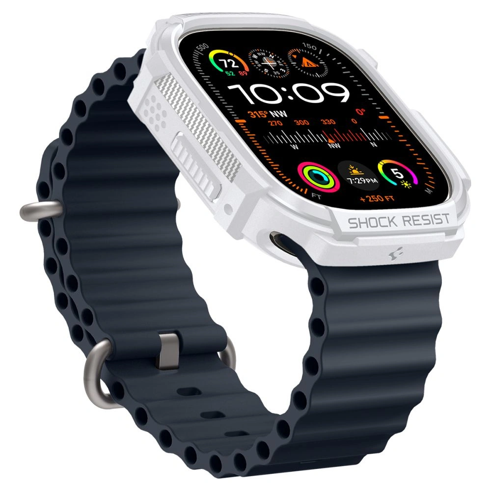 Hurtownia GSM - Etui Spigen Rugged Armor Apple Watch Ultra 1/2 49mm Alb - SPN3347 - {ean13} - Hurt