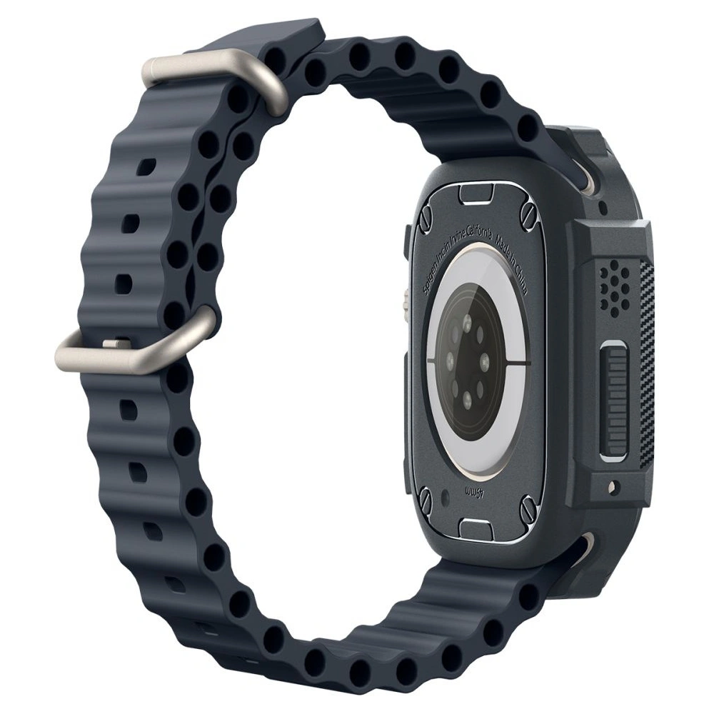 Hurtownia GSM - Etui Spigen Rugged Armor Apple Watch Ultra 1/2 49mm Gri Întunecat - SPN3348 - {ean13} - Hurt