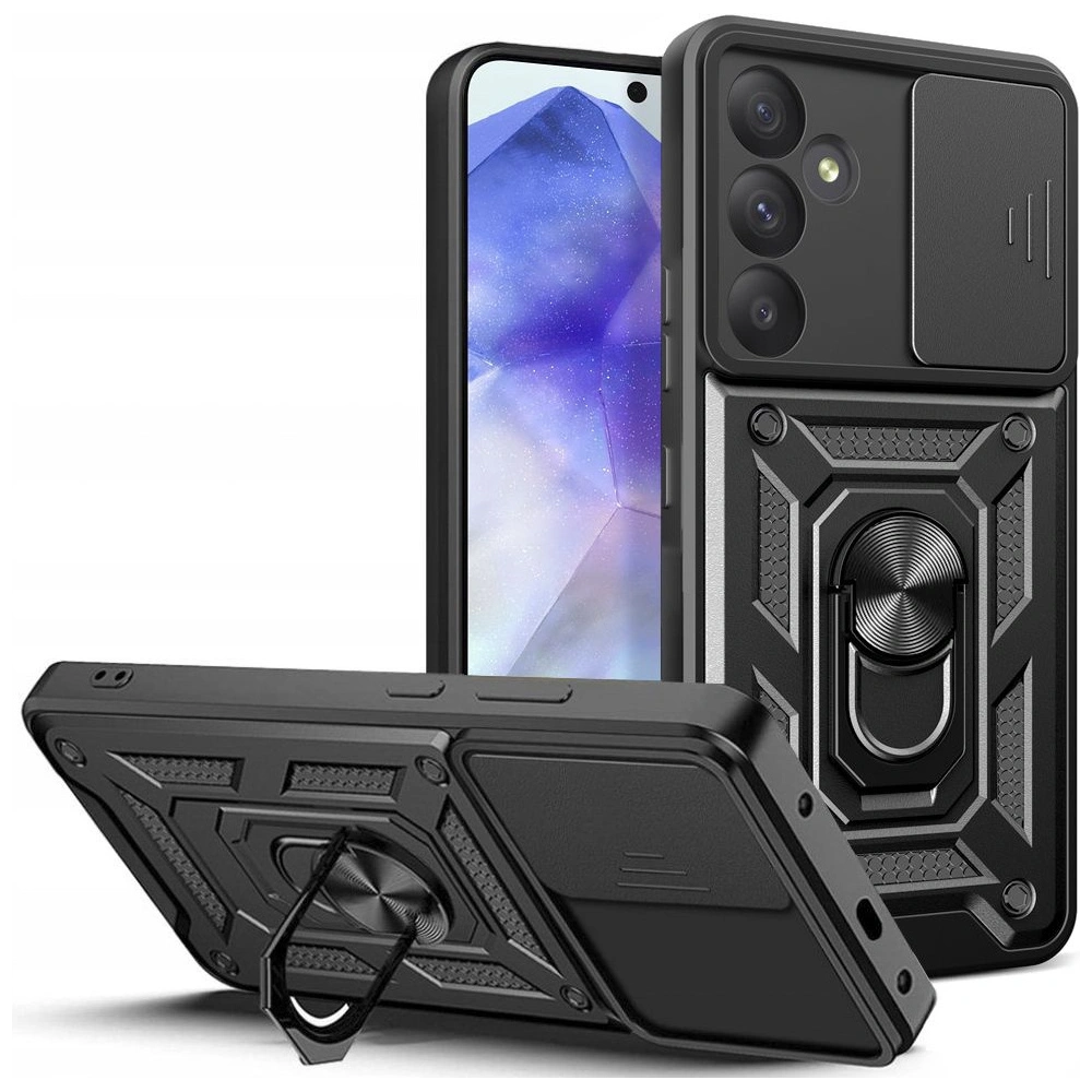 Hurtownia GSM - Etui Tech-Protect CamShield Pro Samsung Galaxy A55 5G Černé - THP2631 - {ean13} - Hurt