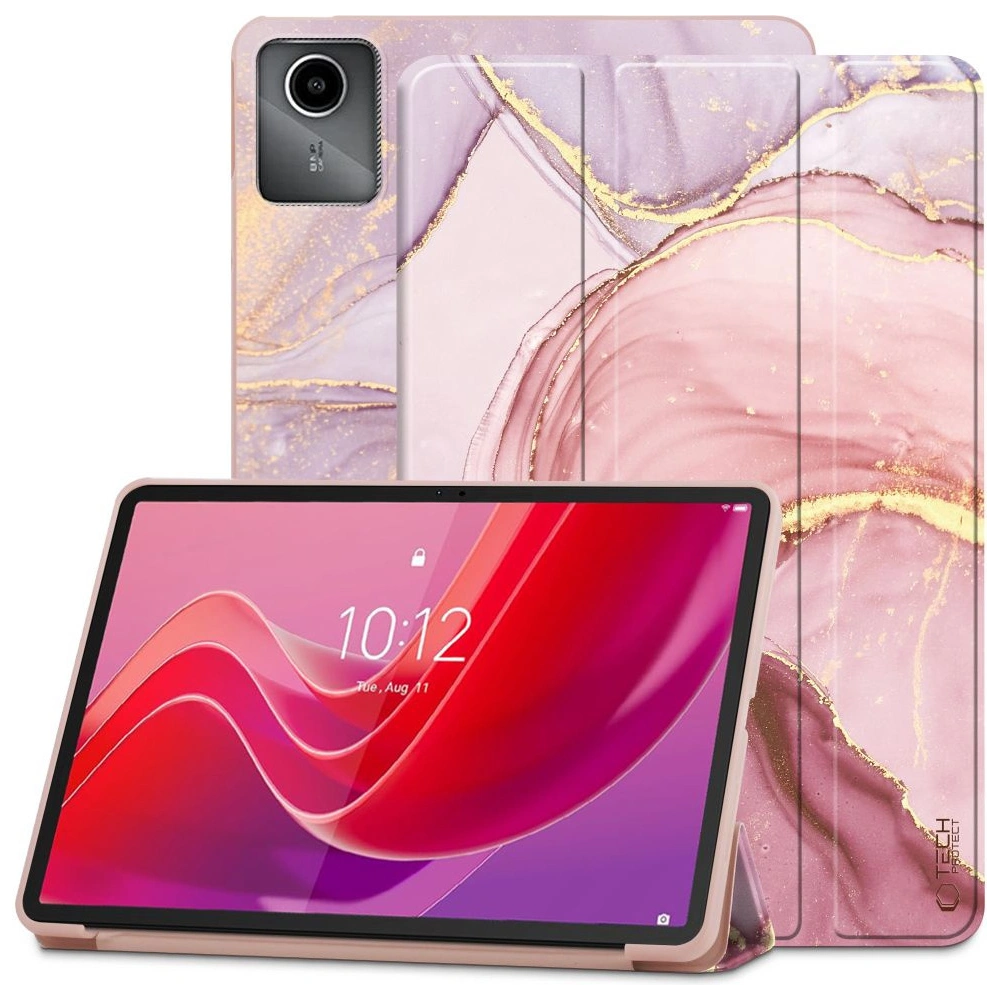 Hurtownia GSM - Case Tech-Protect SmartCase Lenovo Tab M11 TB-330 Marmor - THP2637 - {ean13} - Hurt