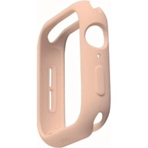 Etui UNIQ Lino Apple Watch 4/5/6/7/SE/8/9 40/41MM růžový/blush pink
