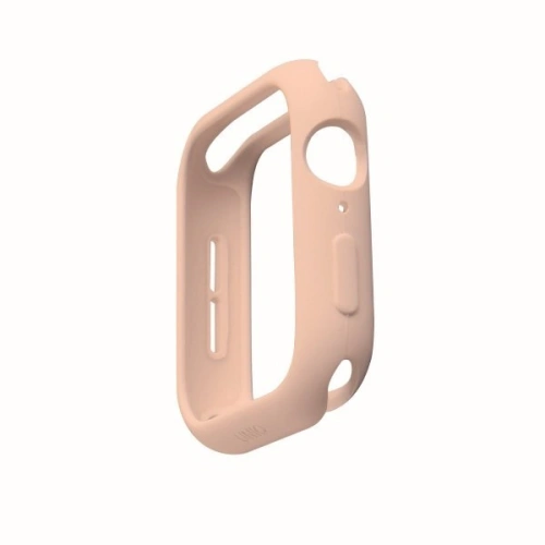 Etui UNIQ Lino Apple Watch 4/5/6/7/SE/8/9 40/41MM różowy/blush pink