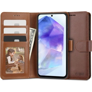 Hurtownia GSM - Etui Tech-Protect Wallet Samsung Galaxy A55 5G Barna - THP2647 - {ean13} - Hurt