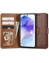 Etui Tech-Protect Wallet Samsung Galaxy A55 5G Brown