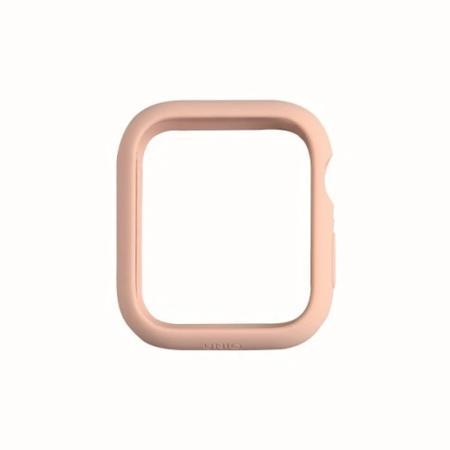 Etui UNIQ Lino Apple Watch 4/5/6/7/SE/8/9 40/41MM różowy/blush pink