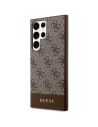 Hurtownia GSM - Etui Guess GUHCS24LG4GLBR Samsung Galaxy S24 Ultra kemény tok 4G Stripe Collection barna/brown - GUE3263 - {ean13} - Hurt