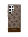 Hurtownia GSM - Etui Guess GUHCS24LG4GLBR Samsung Galaxy S24 Ultra hardcase 4G Stripe Collection hnědý/brown - GUE3263 - {ean13} - Hurt