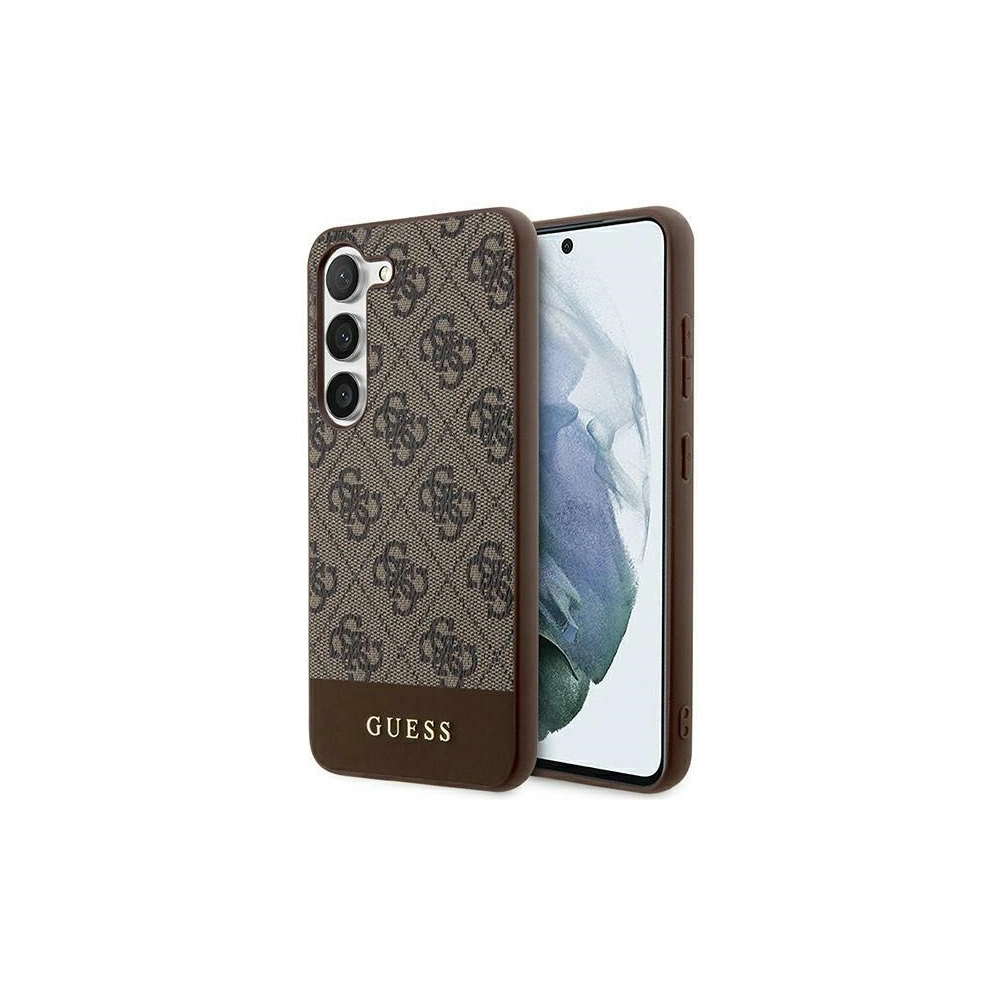 Hurtownia GSM - Etui Guess GUHCS24MG4GLBR Samsung Galaxy S24+ Plus hardcase 4G Stripe Collection hnědý/brown - GUE3264 - {ean13} - Hurt
