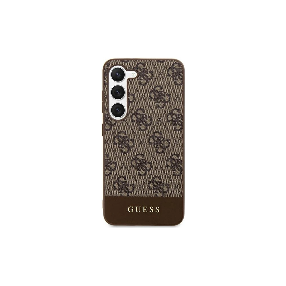 Hurtownia GSM - Etui Guess GUHCS24MG4GLBR Samsung Galaxy S24+ Plus hardcase 4G Stripe Collection hnědý/brown - GUE3264 - {ean13} - Hurt