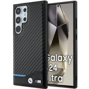 Hurtownia GSM - Case BMW BMHCS24L22NBCK Samsung Galaxy S24 Ultra Leder Carbon schwarz/black - BMW595 - {ean13} - Hurt