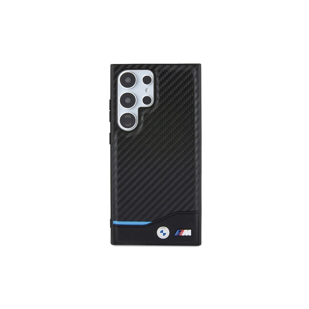 Hurtownia GSM - Etui BMW BMHCS24L22NBCK Samsung Galaxy S24 Ultra Kožené Carbon černé/black - BMW595 - {ean13} - Hurt