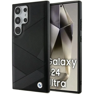 Hurtownia GSM - Case BMW BMHCS24L23RCGPK Samsung Galaxy S24 Ultra Hardcase Signature Leder Kreuzlinienmuster schwarz/black - BMW596 - {ean13} - Hurt