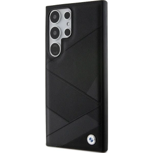 Hurtownia GSM - Case BMW BMHCS24L23RCGPK Samsung Galaxy S24 Ultra Hardcase Signature Leder Kreuzlinienmuster schwarz/black - BMW596 - {ean13} - Hurt