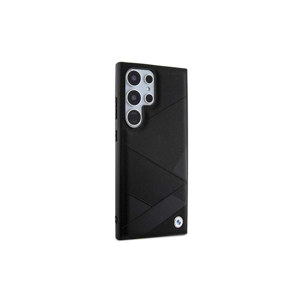 Hurtownia GSM - Case BMW BMHCS24L23RCGPK Samsung Galaxy S24 Ultra Hardcase Signature Leder Kreuzlinienmuster schwarz/black - BMW596 - {ean13} - Hurt
