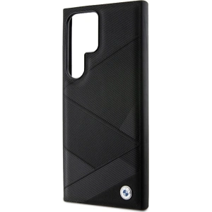Hurtownia GSM - Case BMW BMHCS24L23RCGPK Samsung Galaxy S24 Ultra Hardcase Signature Leder Kreuzlinienmuster schwarz/black - BMW596 - {ean13} - Hurt