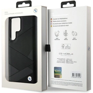 Hurtownia GSM - Case BMW BMHCS24L23RCGPK Samsung Galaxy S24 Ultra Hardcase Signature Leder Kreuzlinienmuster schwarz/black - BMW596 - {ean13} - Hurt