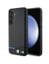 Etui BMW BMHCS24M22NBCK Samsung Galaxy S24+ Plus kožené carbon černé/black