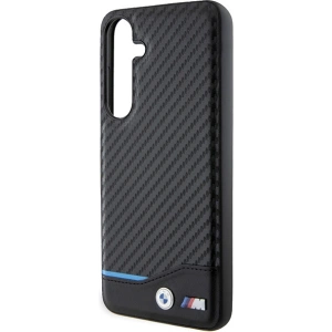 Hurtownia GSM - Etui BMW BMHCS24M22NBCK Samsung Galaxy S24+ Plus Leather Carbon czarny/black - BMW597 - {ean13} - Hurt