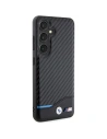 Wholesale BMW BMHCS24S22NBCK Samsung Galaxy S24 Leather Carbon black - BMW599 - {ean13} - Hurt