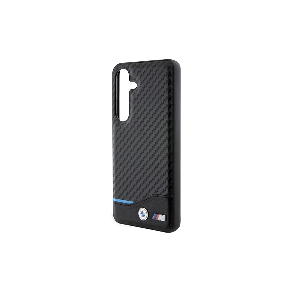 Wholesale BMW BMHCS24S22NBCK Samsung Galaxy S24 Leather Carbon black - BMW599 - {ean13} - Hurt