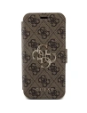 Hurtownia GSM - Etui Guess GUBKP15L4GMGBR Apple iPhone 15 Pro book 4G Metal Logo brązowy/brown - GUE3265 - {ean13} - Hurt