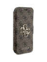 Hurtownia GSM - Etui Guess GUBKP15L4GMGBR Apple iPhone 15 Pro book 4G Metal Logo brązowy/brown - GUE3265 - {ean13} - Hurt