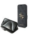 Guess GUBKP15L4GMGGR Apple iPhone 15 Pro book 4G Metal Logo grey