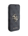 Hurtownia GSM - Etui Guess GUBKP15L4GMGGR Apple iPhone 15 Pro book 4G Fém Logo szürke/grey - GUE3266 - {ean13} - Hurt
