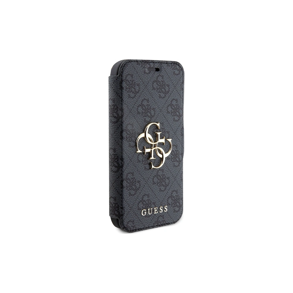 Hurtownia GSM - Etui Guess GUBKP15L4GMGGR Apple iPhone 15 Pro book 4G Fém Logo szürke/grey - GUE3266 - {ean13} - Hurt