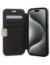 Hurtownia GSM - Etui Guess GUBKP15L4GMGPI Apple iPhone 15 Pro book 4G Metal Logo roz/rozalie - GUE3267 - {ean13} - Hurt