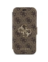 Hurtownia GSM - Etui Guess GUBKP15S4GMGBR Apple iPhone 15 / 14 / 13 book 4G Metal Logo brązowy/brown - GUE3268 - {ean13} - Hurt