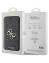 Hurtownia GSM - Etui Guess GUBKP15S4GMGGR Apple iPhone 15 / 14 / 13 book 4G Metal Logo szary/grey - GUE3269 - {ean13} - Hurt