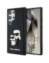 Etui Karl Lagerfeld KLHCS24L3DRKCNK Samsung Galaxy S24 Ultra hardcase 3D Rubber Karl&Choupette černý/black