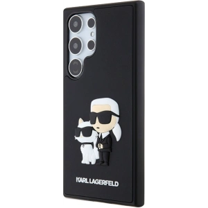Hurtownia GSM - Case Karl Lagerfeld KLHCS24L3DRKCNK Samsung Galaxy S24 Ultra Hardcase 3D Gummi Karl&Choupette schwarz/black - KLD1868 - {ean13} - Hurt