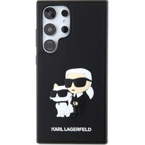 Hurtownia GSM - Case Karl Lagerfeld KLHCS24L3DRKCNK Samsung Galaxy S24 Ultra Hardcase 3D Gummi Karl&Choupette schwarz/black - KLD1868 - {ean13} - Hurt
