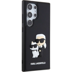Hurtownia GSM - Case Karl Lagerfeld KLHCS24L3DRKCNK Samsung Galaxy S24 Ultra Hardcase 3D Gummi Karl&Choupette schwarz/black - KLD1868 - {ean13} - Hurt