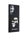 Etui Karl Lagerfeld KLHCS24L3DRKCNK Samsung Galaxy S24 Ultra hardcase 3D Rubber Karl&Choupette czarny/black