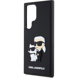 Hurtownia GSM - Case Karl Lagerfeld KLHCS24L3DRKCNK Samsung Galaxy S24 Ultra Hardcase 3D Gummi Karl&Choupette schwarz/black - KLD1868 - {ean13} - Hurt