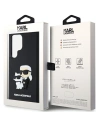 Etui Karl Lagerfeld KLHCS24L3DRKCNK Samsung Galaxy S24 Ultra hardcase 3D Rubber Karl&Choupette czarny/black