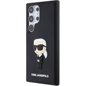 Hurtownia GSM - Case Karl Lagerfeld KLHCS24L3DRKINK Samsung Galaxy S24 Ultra Hardcase 3D Gummi Ikonik schwarz/black - KLD1869 - {ean13} - Hurt