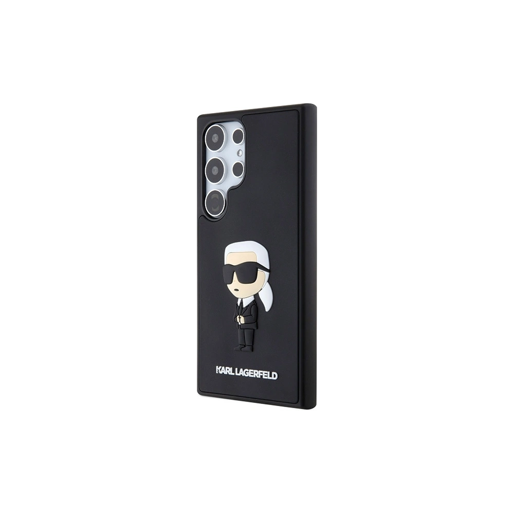 Hurtownia GSM - Case Karl Lagerfeld KLHCS24L3DRKINK Samsung Galaxy S24 Ultra Hardcase 3D Gummi Ikonik schwarz/black - KLD1869 - {ean13} - Hurt