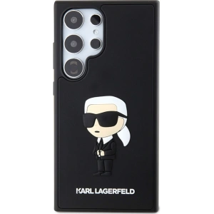 Hurtownia GSM - Case Karl Lagerfeld KLHCS24L3DRKINK Samsung Galaxy S24 Ultra Hardcase 3D Gummi Ikonik schwarz/black - KLD1869 - {ean13} - Hurt